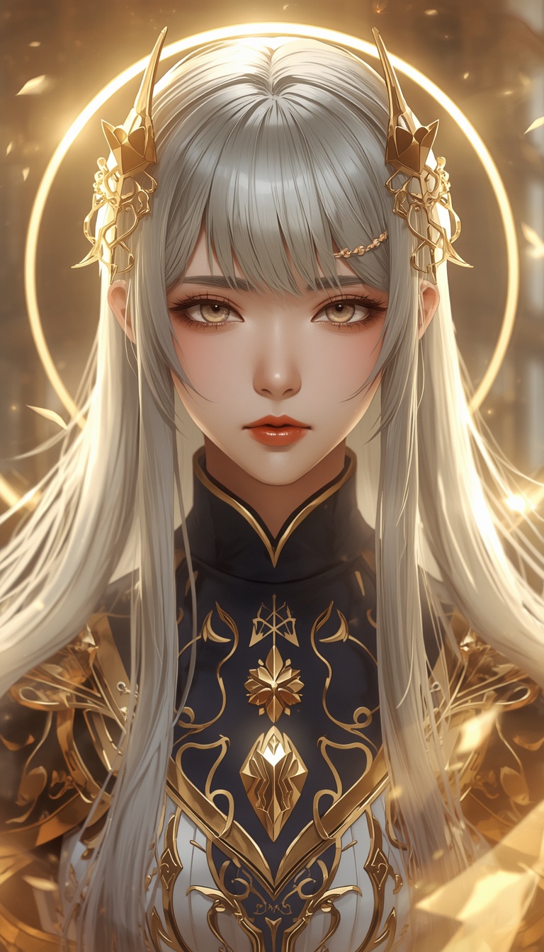 察しすぎる洞察者（金×INFJ）のキャラクターイラスト